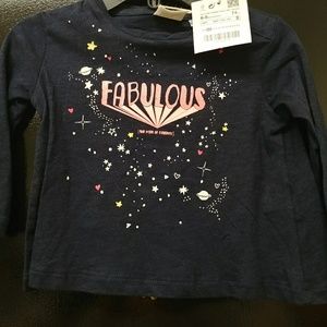 Zara girls tee sz 6m-9m